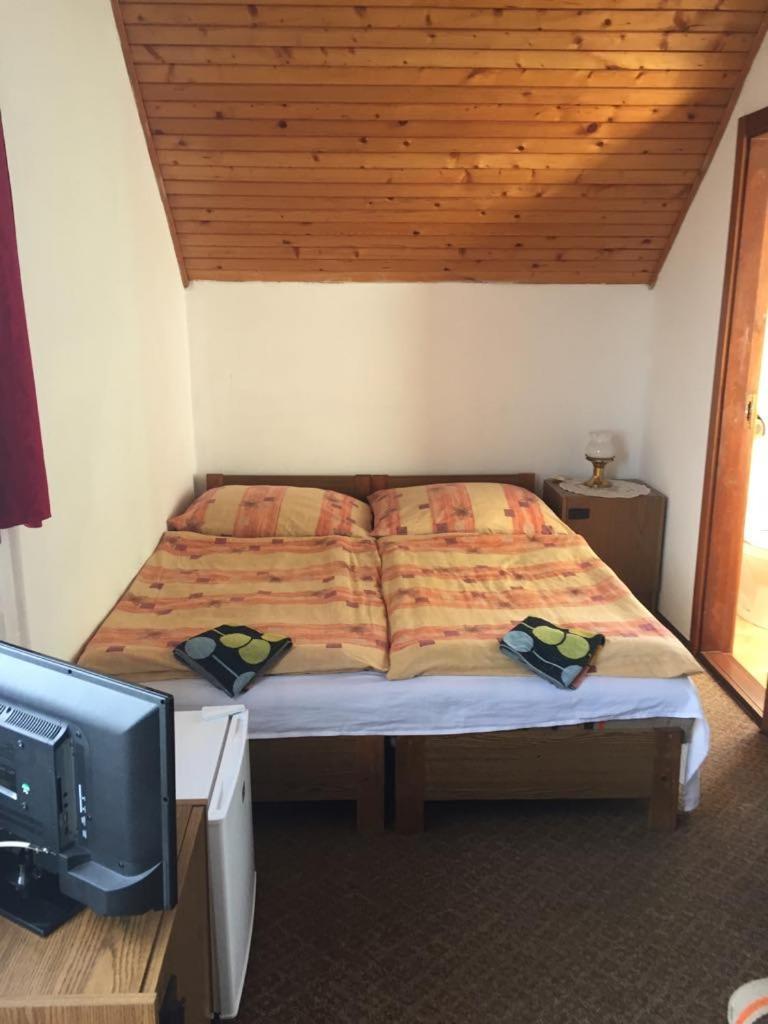 Ilona Panzio Hotel Balatonlelle Bagian luar foto